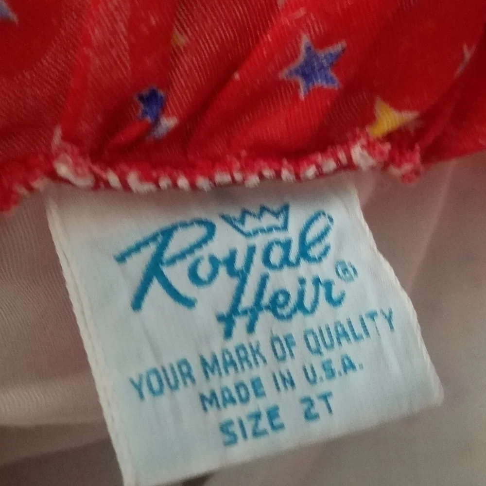 Vintage Royal Heir Duck Star Set 2T